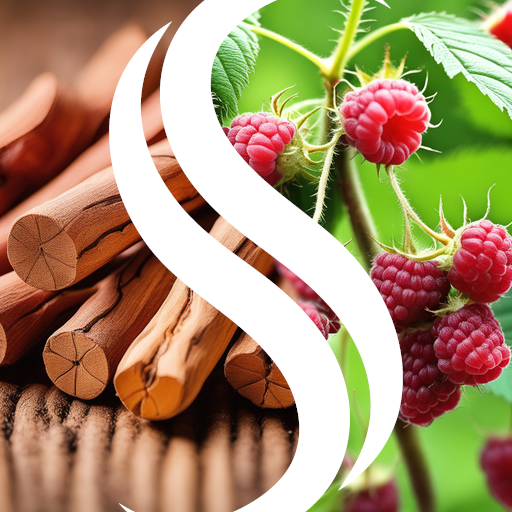 Sandalwood and raspberry ingredients