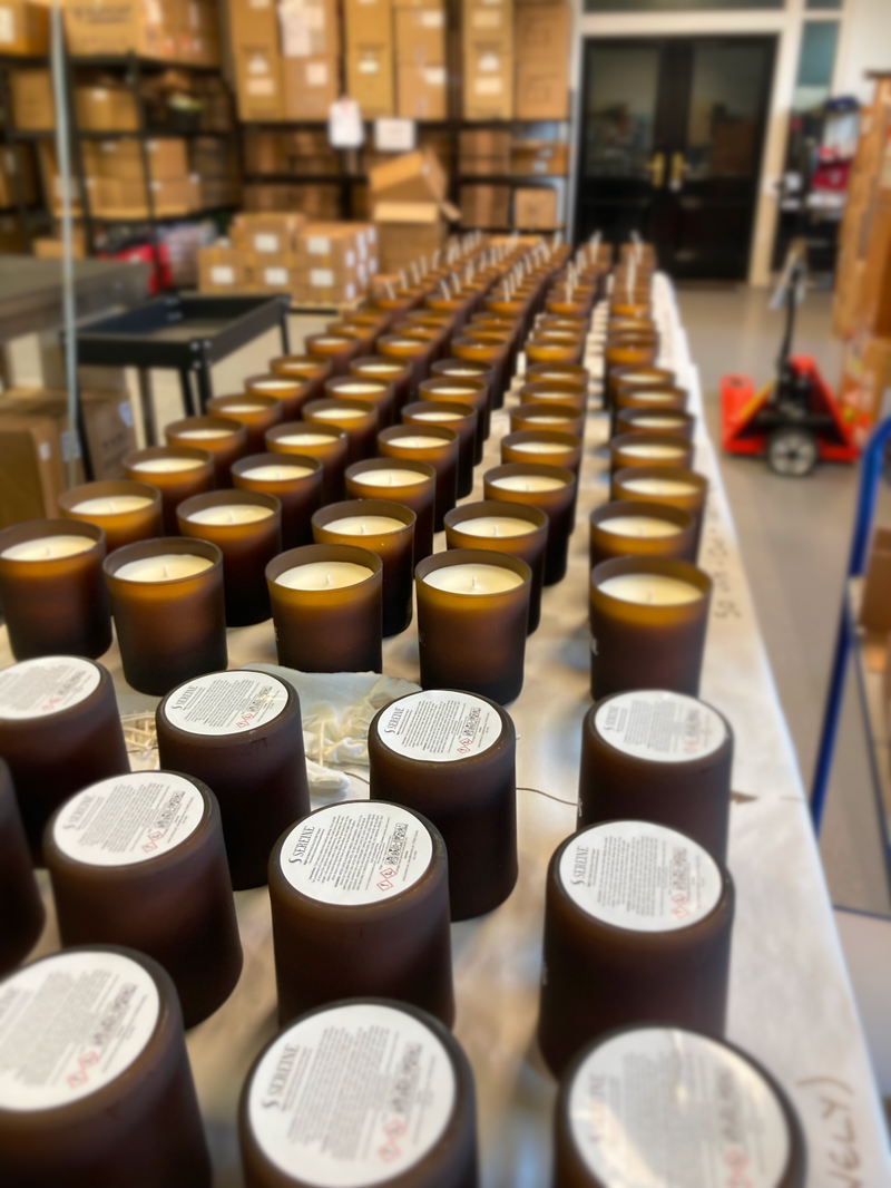 Sereine candle production image 1