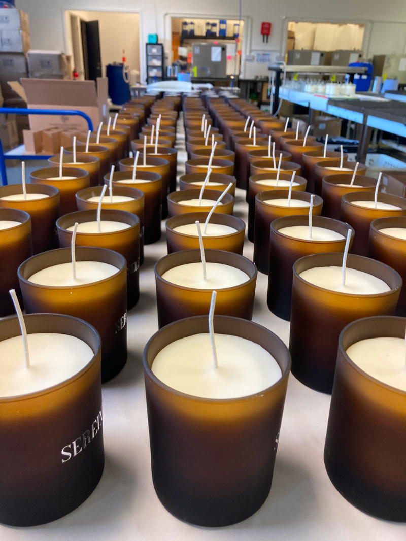 Sereine candle production image 2