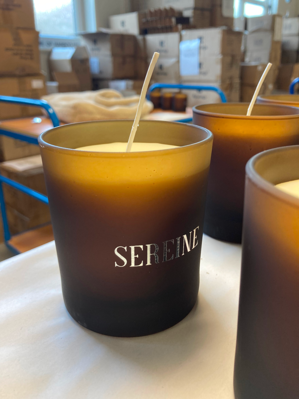 Sereine candle production image 3